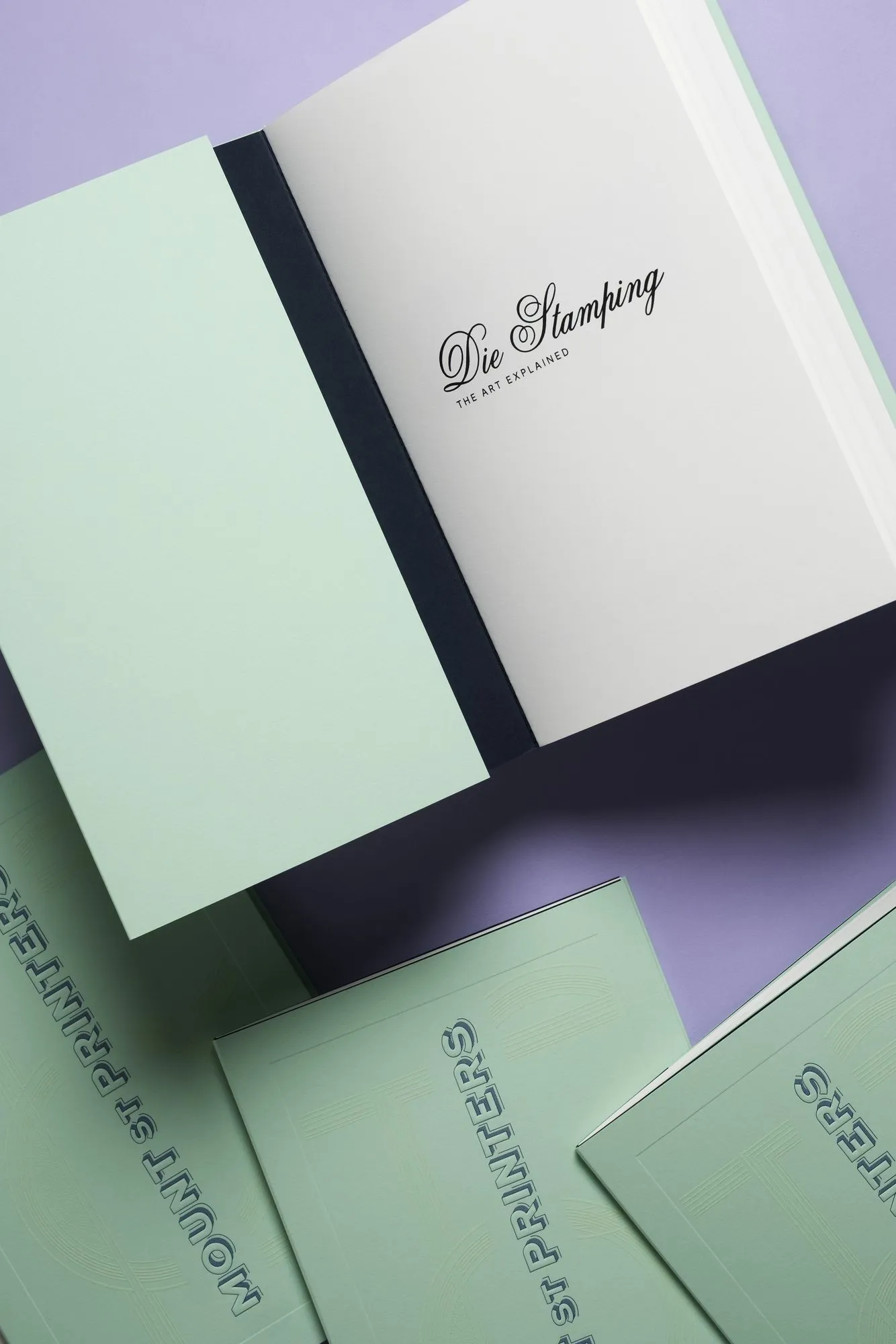 The "Die Stamping: The Art Explained" booklet