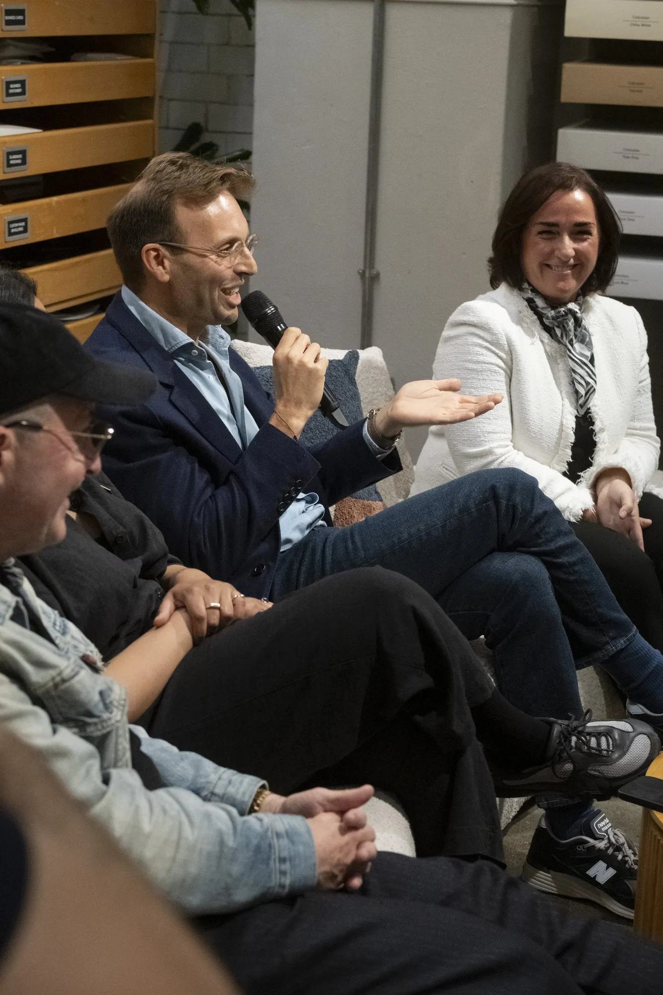 The panel talk